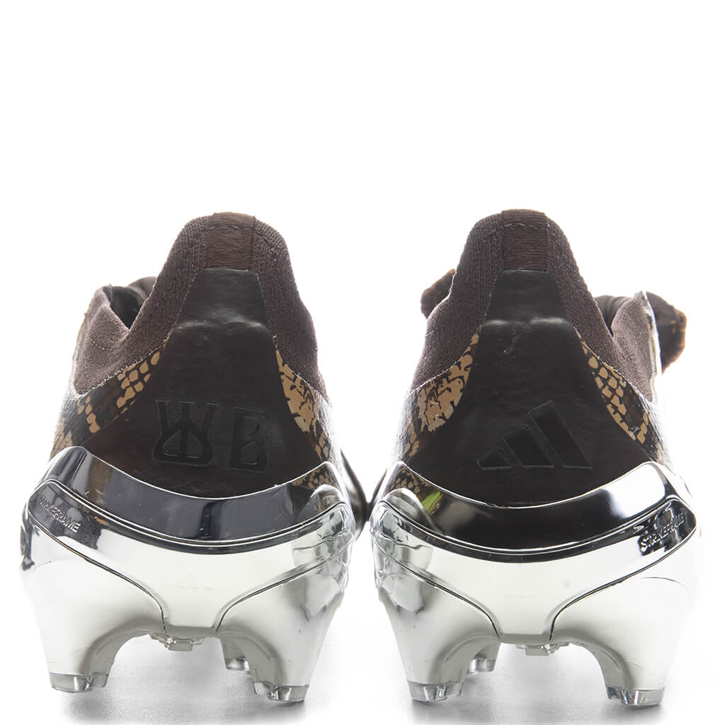 Adidas Originals x Wales Bonner Predator Elite Fold Over Tongue Firm Ground Cleats Brown Silver Metallic Bronze Strata