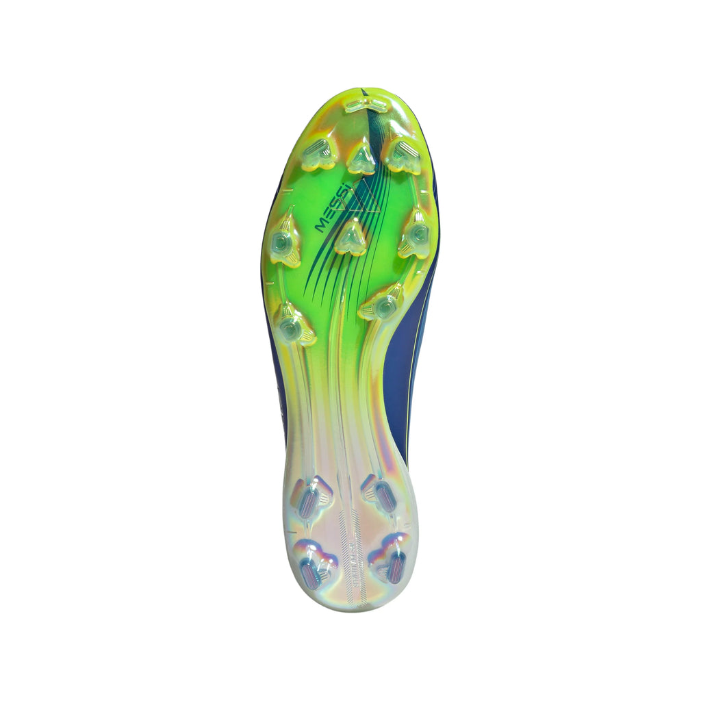 adidas F50 Messi Elite FG Mens Soccer Cleats Royal Blue Yellow Blue