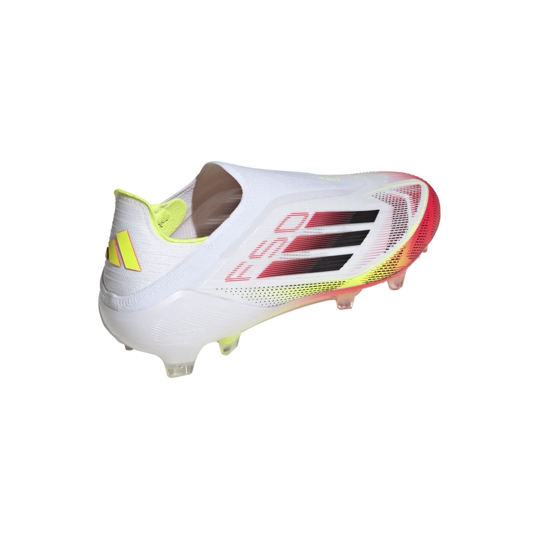 adidas F50 Elite Laceless Firm Ground Mens Soccer Cleats White Black