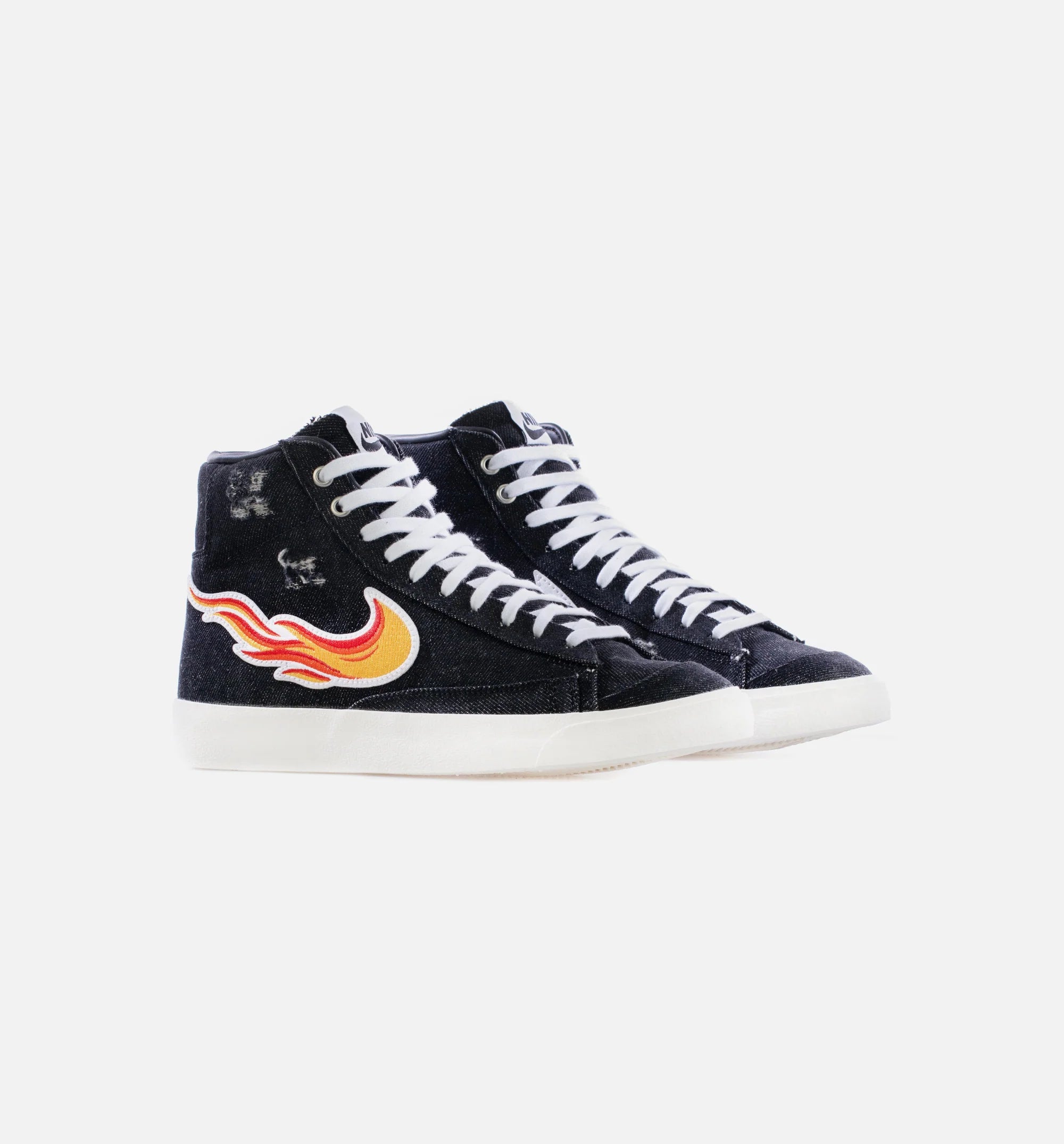 Blazer Mid Cleveland Rocks Mens Lifestyle Shoe Black