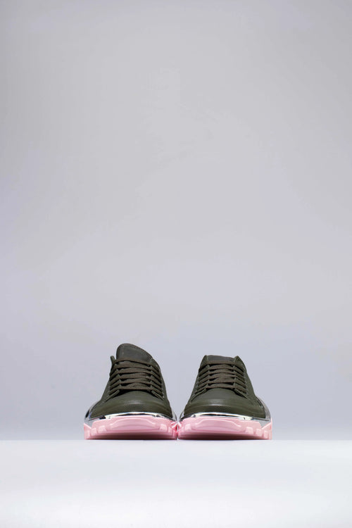 adidas X Raf Simons Detroit Runner Mens Shoe Black Pink