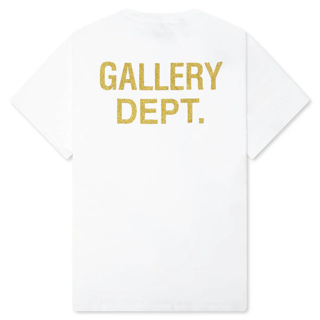 GD Logo Dusty Tee Clean White