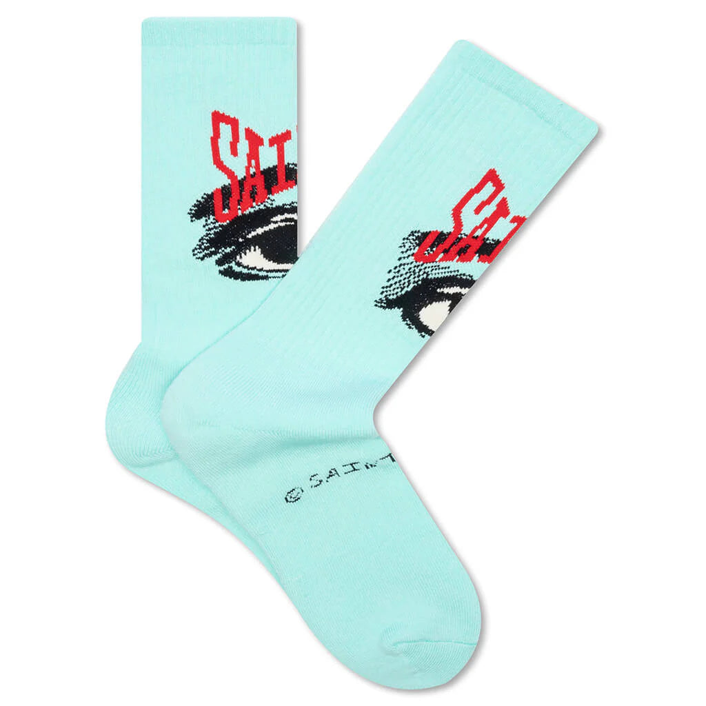 Eye Socks Blue