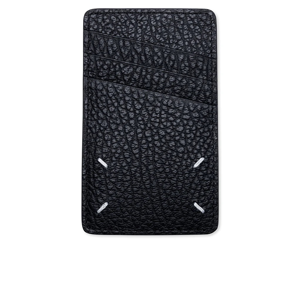 Four Stitches Cardholder Black