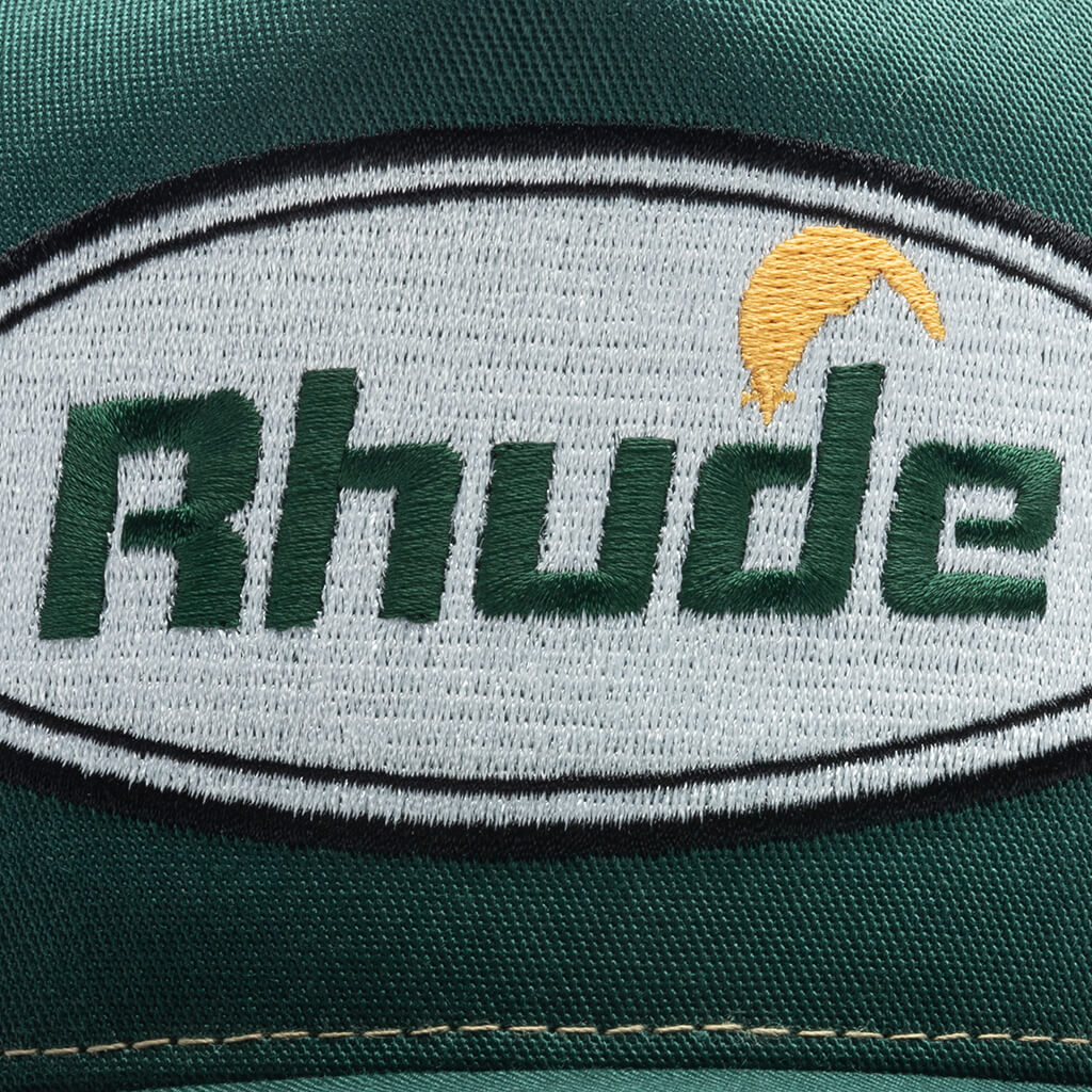 Moonlight Trucker Green White