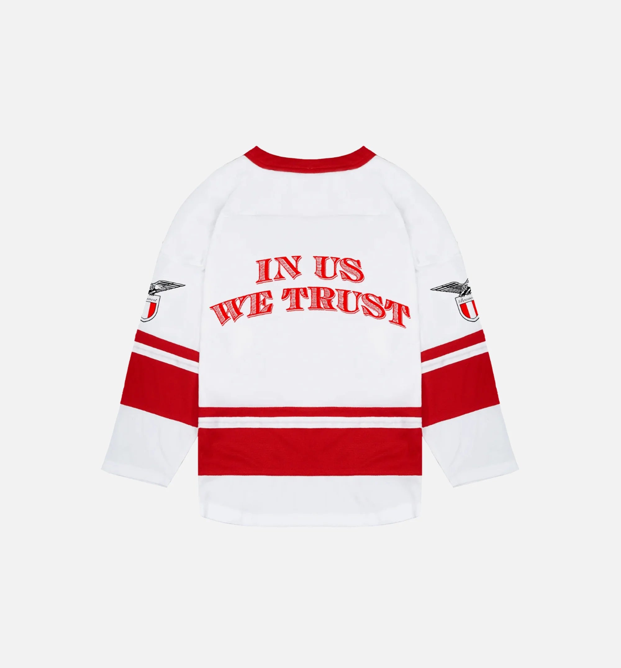 All Eyez Hockey Mens Jersey Red White