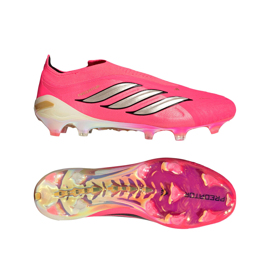 adidas Predator Elite Laceless Firm Ground Mens Soccer Cleats Turquesa