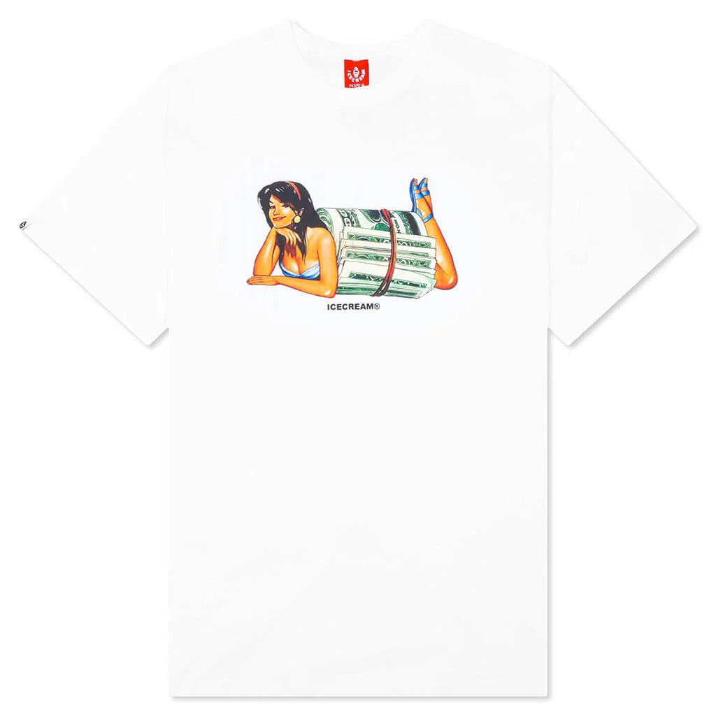 Pleasantville S S Tee White