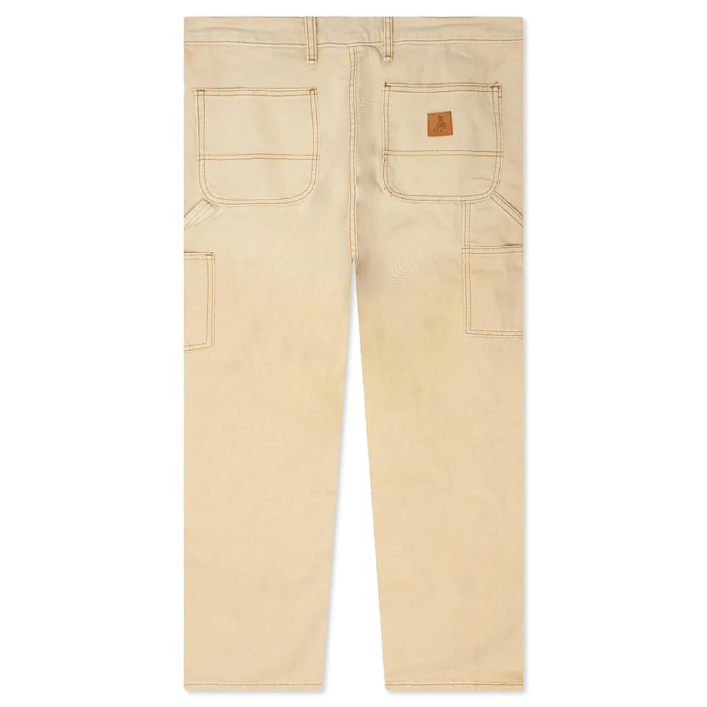 Canvas Double Knee Work Pant Tan