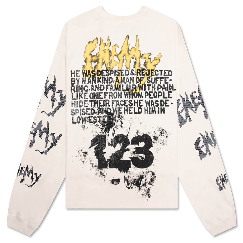 Theatre CVA L S Tee Vintage White