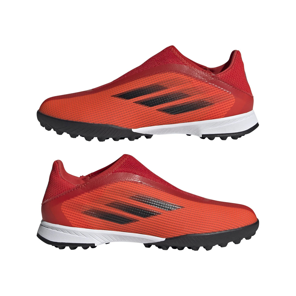 adidas Youth X Speed Flow 3 Laceless TF Turf Shoes