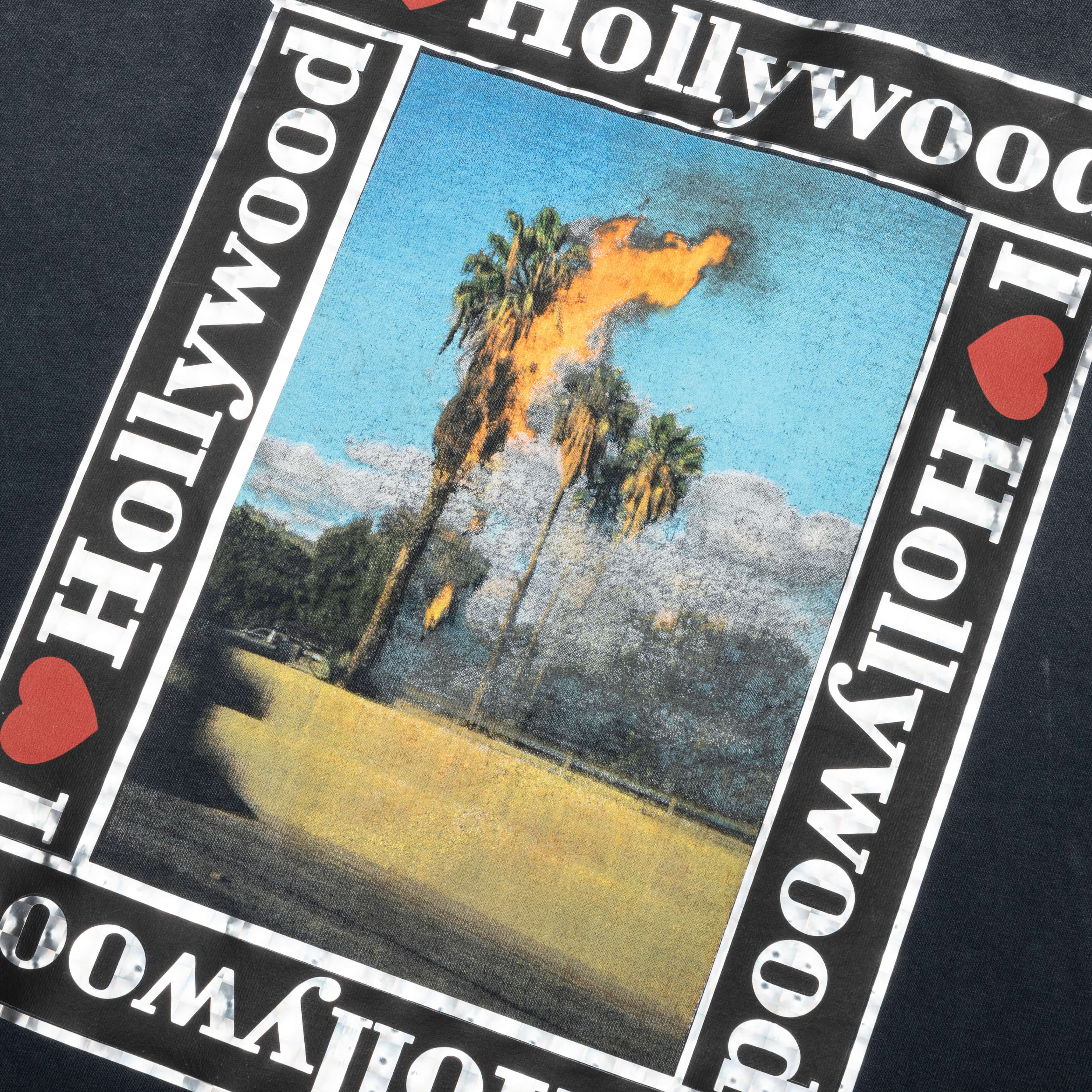 My Own Private Hollywood Tee Vintage Black