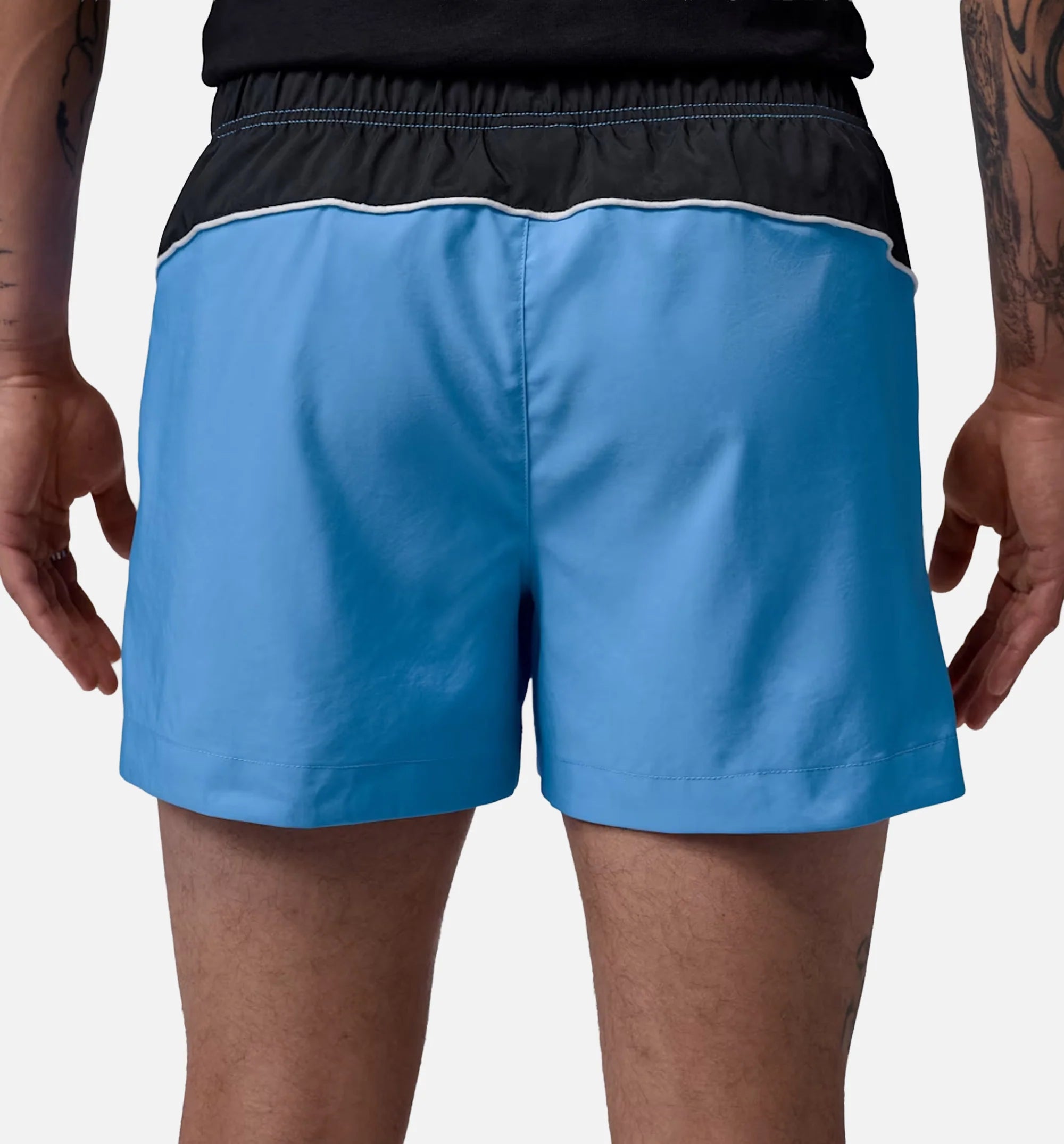 Brooklyn Fleece Shortie Mens Shorts University Blue Black