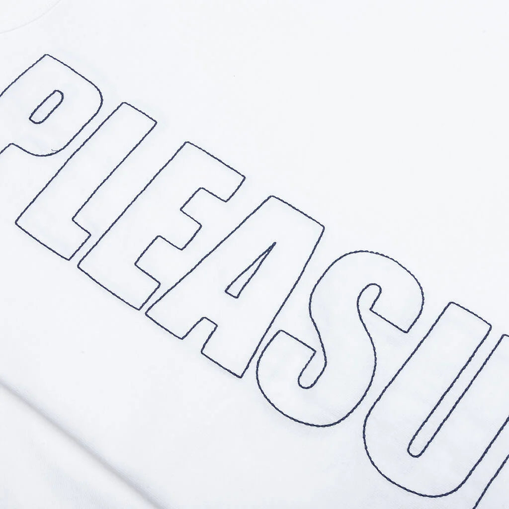 Outline Heavyweight T Shirt White