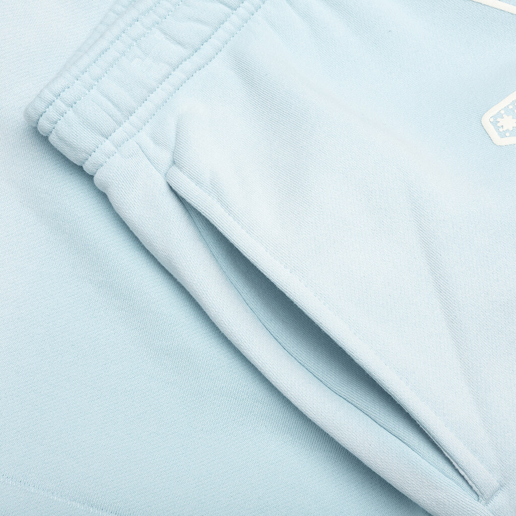 Starry Arc Fleece Short Ice Blue