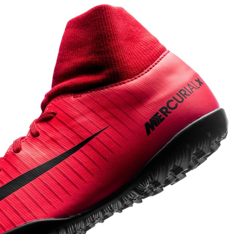 Nike Kids Nike MercurialX Victory VI CR7 Dynamic Fit TF Artificial Turf Football Boot Red Black Crimson