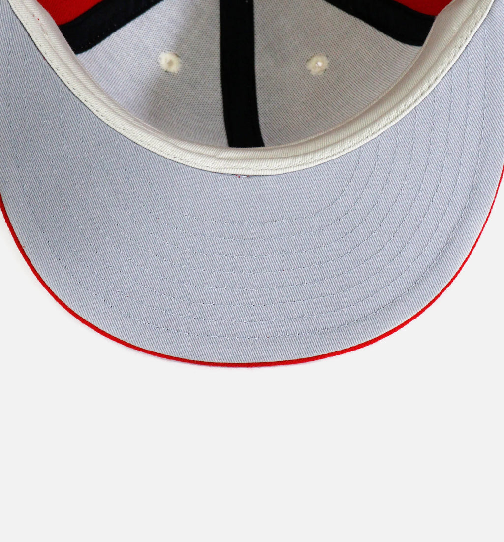 Fear Of God Essentials 59Fifty Fitted Cap Mens Hat Red White