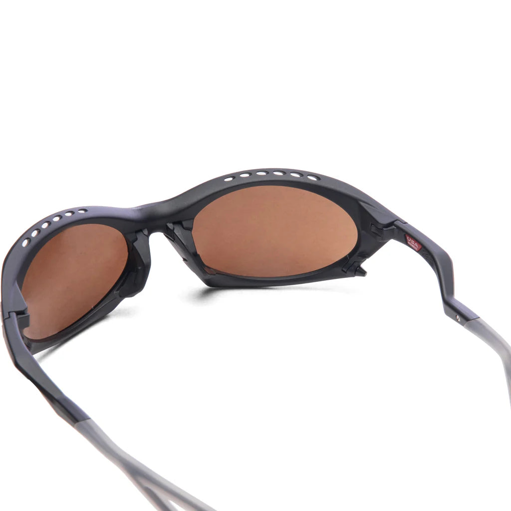 Satisfy Running x Oakley Plantaris Matte Black Prizm Bronze