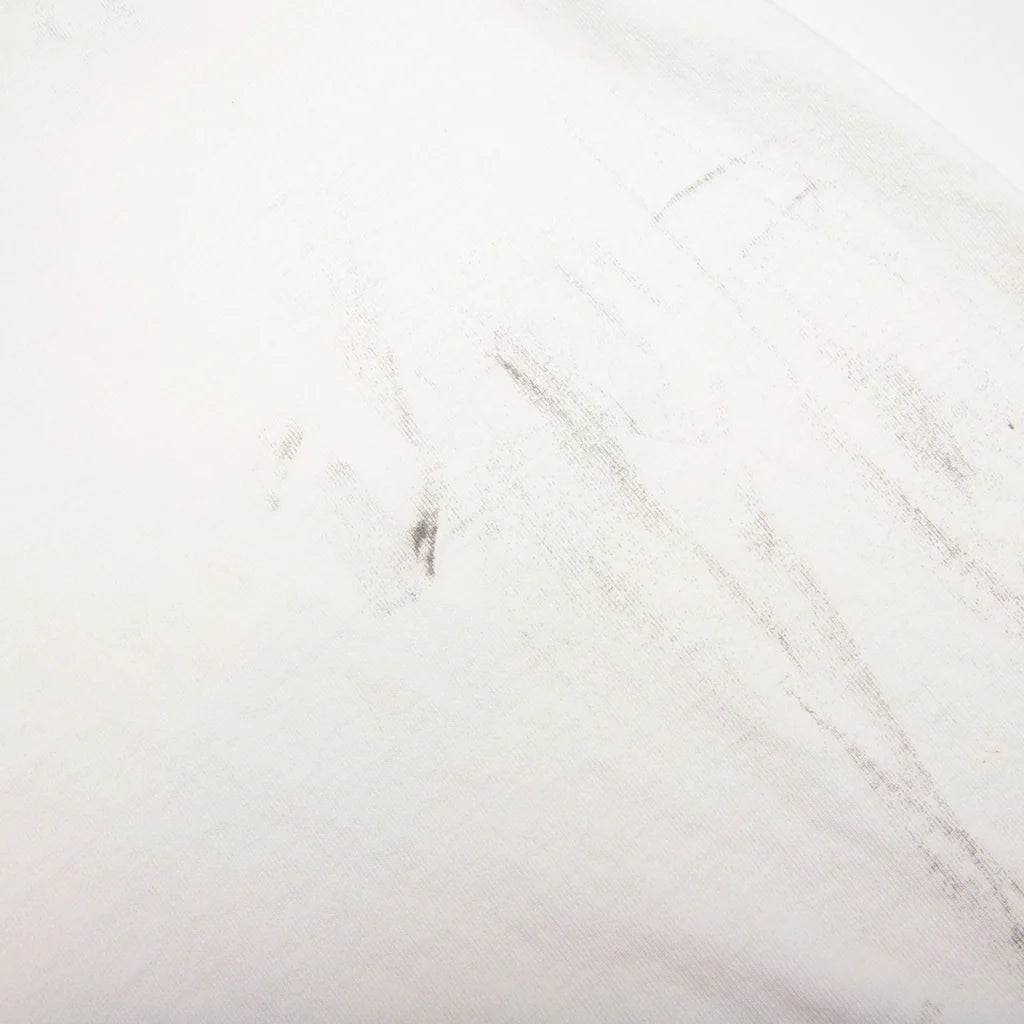 Destroyed Luke Tee White