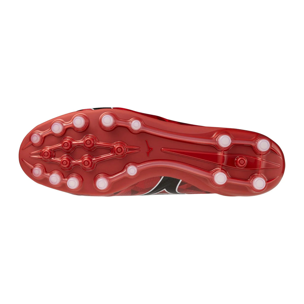 Mizuno Alpha II Japan AG Artificial Grass Soccer Cleats Red Black