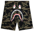 1ST Camo Shark Regular Fit Sweat Shorts Green
