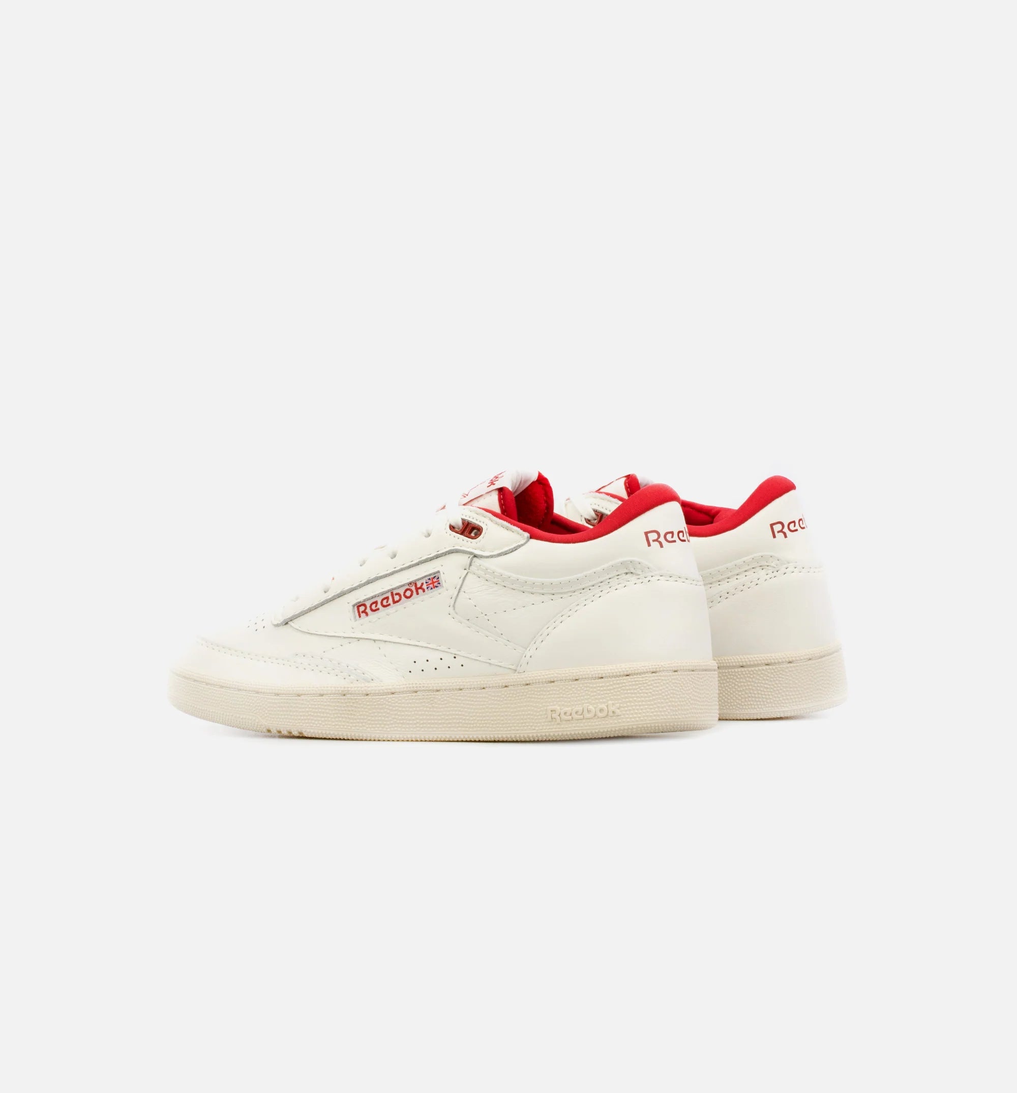 Club C Mid II Vintage Mens Lifestyle Shoe White Red