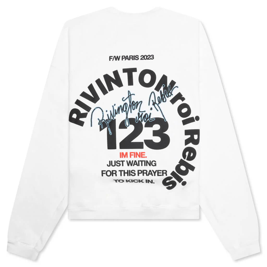 CVA Paris Crewneck White