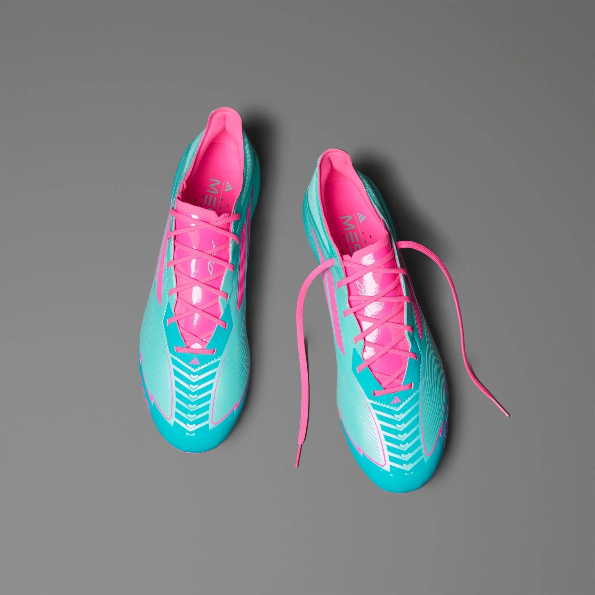 adidas F50 Elite Messi Firm Ground Boots Aqua Pink