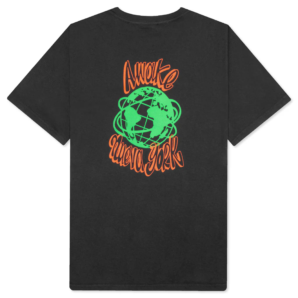 Crawford T Shirt Washed Black