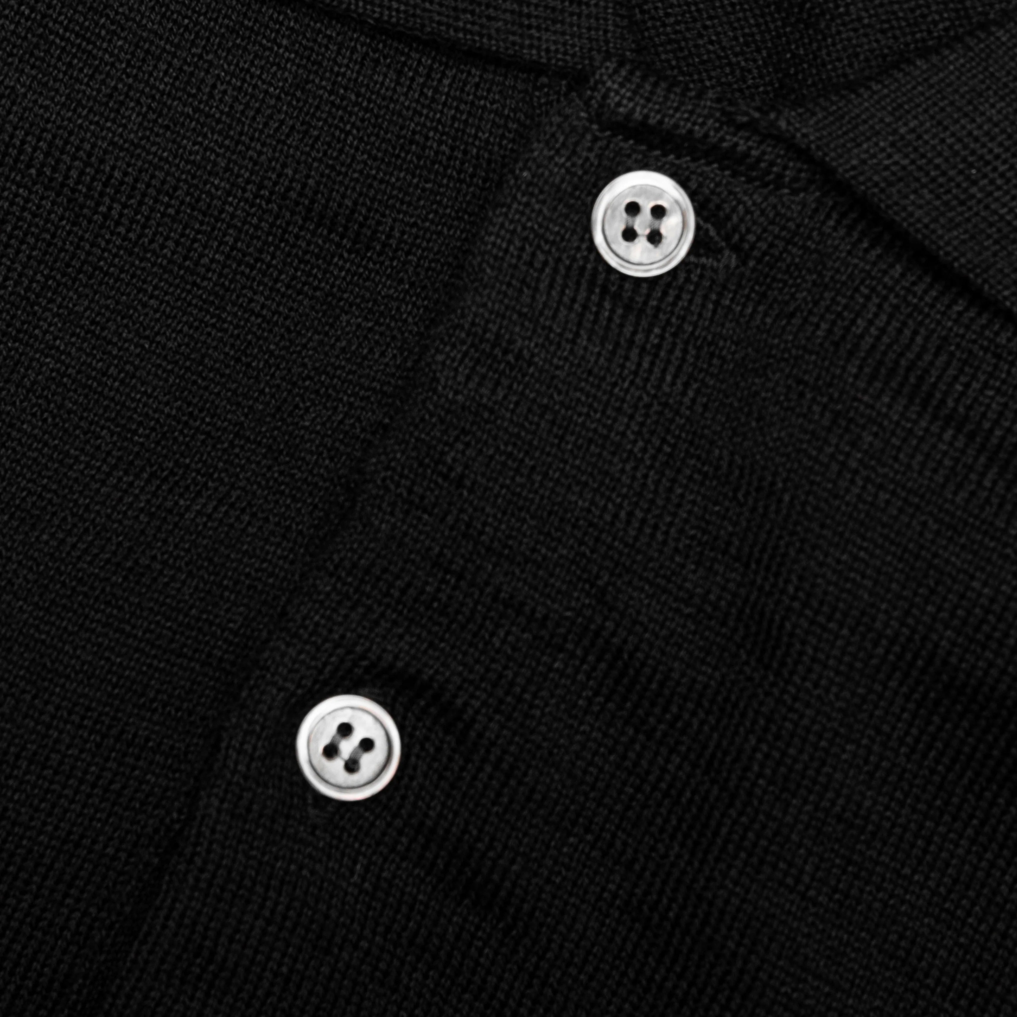 Red Emblem S S Polo Neck Black