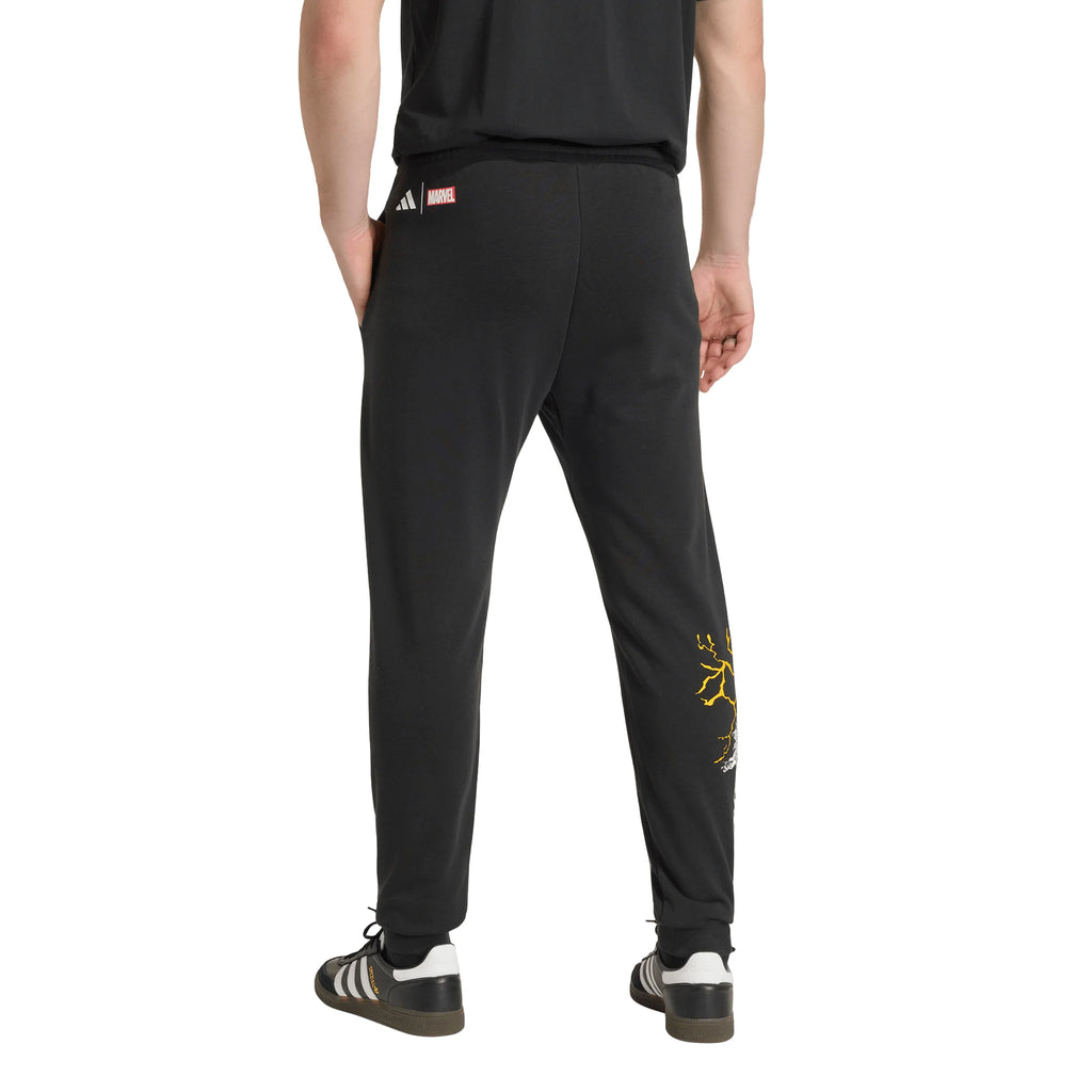 adidas Real Madrid Avengers Mens Soccer Tracksuit Bottoms Black