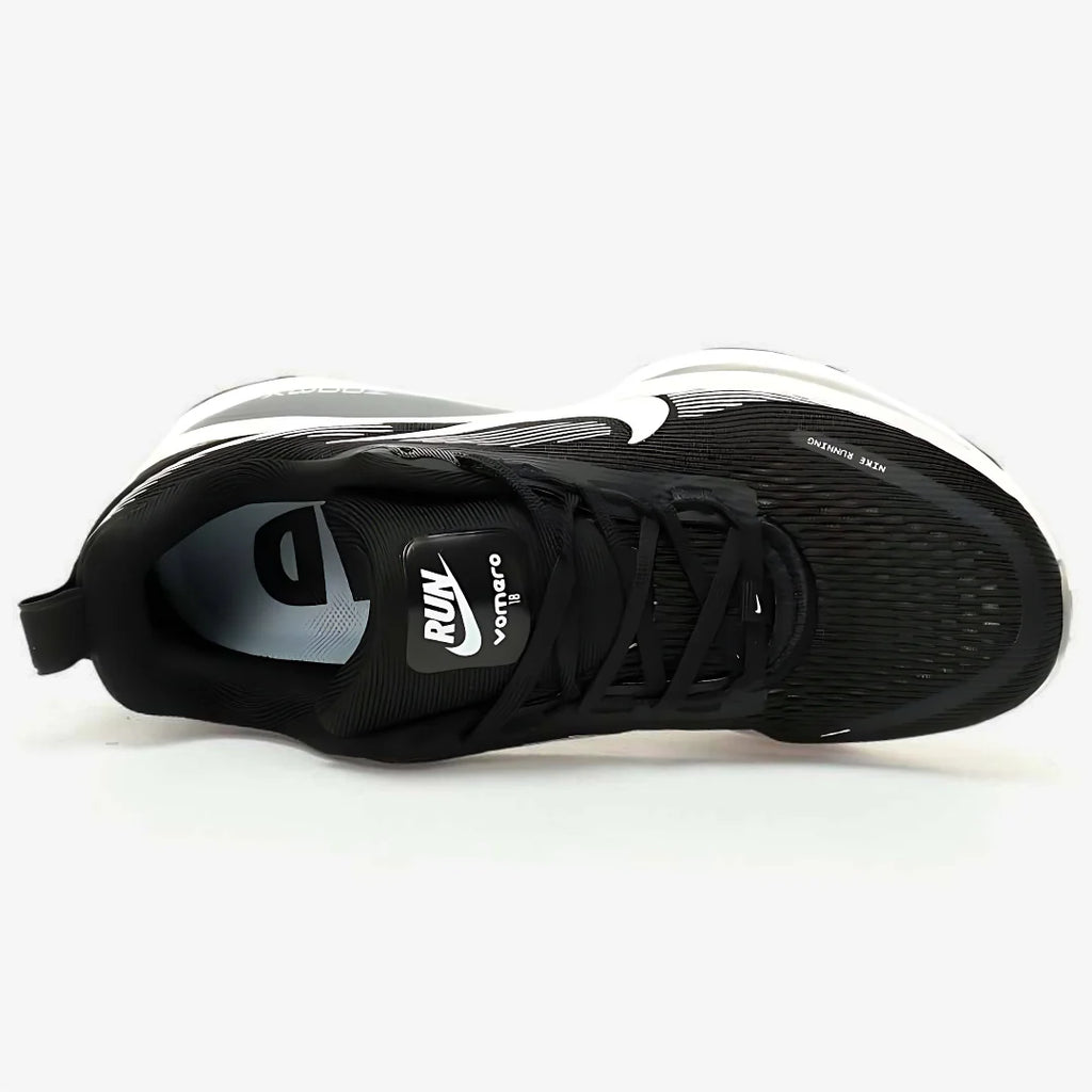 Nike Vomero 18 Preto Branco Cinza
