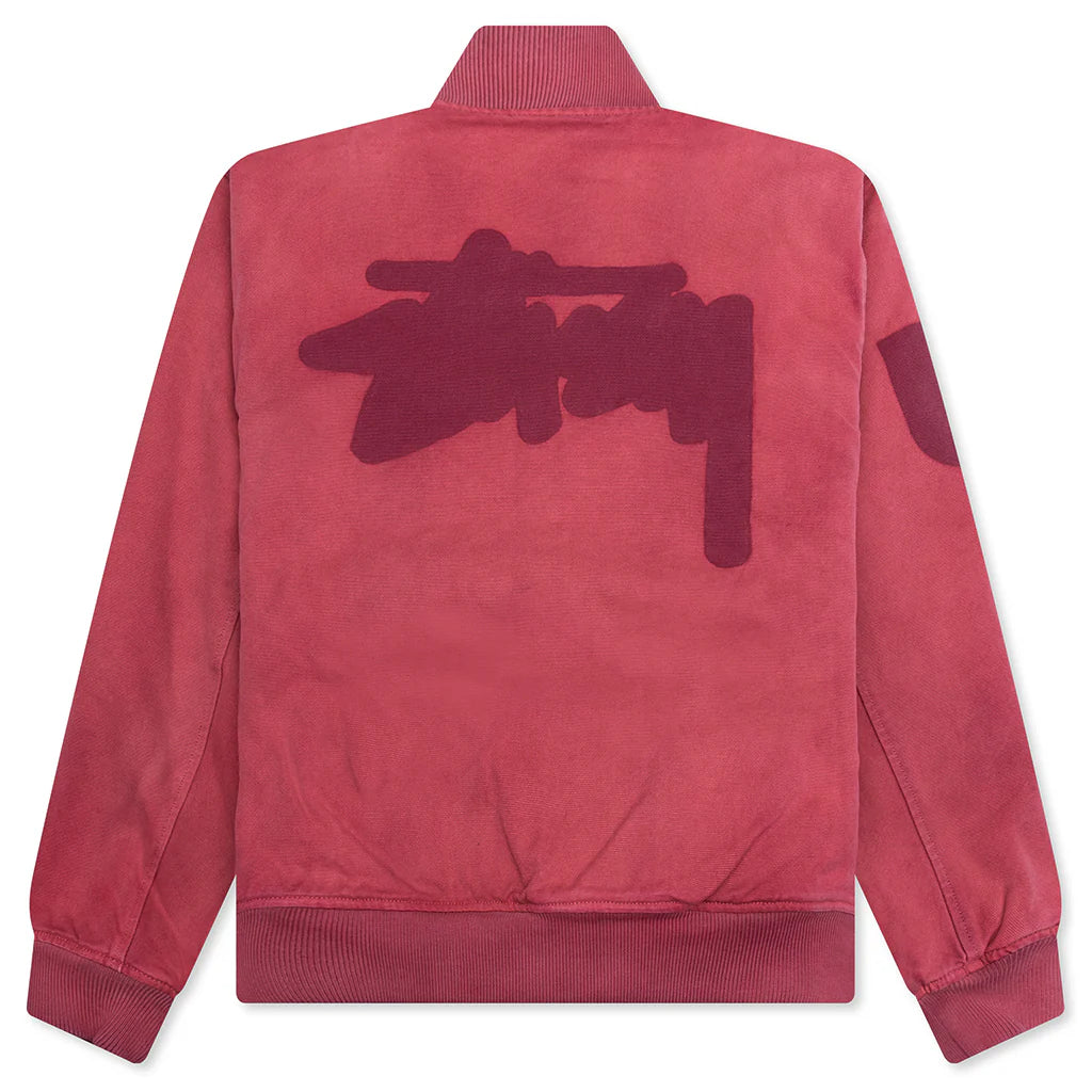 Ghost Logo Canvas Varsity Red