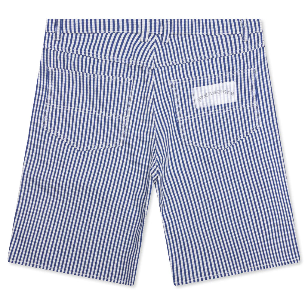 Ultra Plaid Shorts Blue