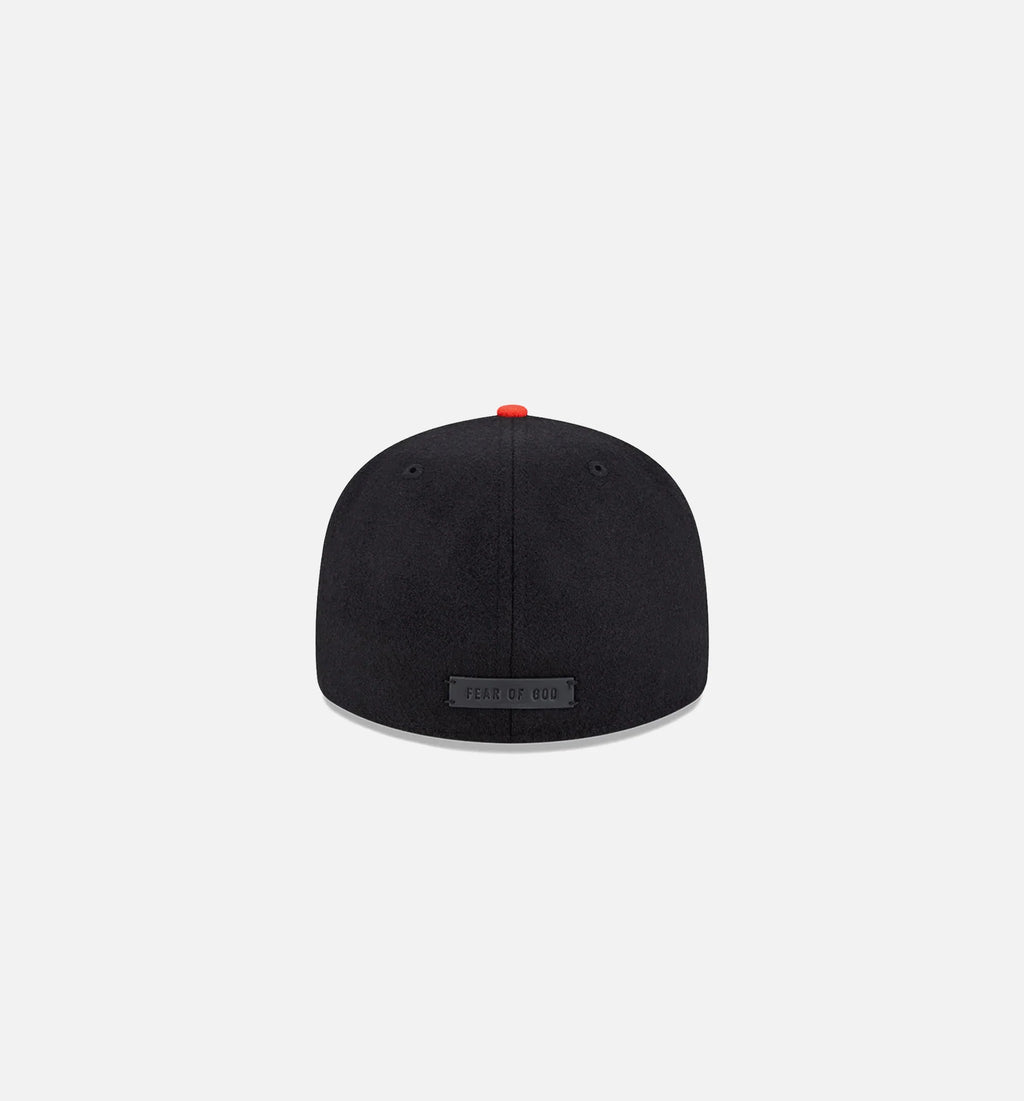 San Francisco Giants Fear Of God x MLB 59Fifty Retro Crown Fitted Mens Hat Black