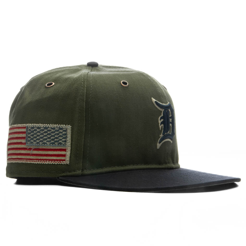 American Herringbone 59FIFTY Pre Curved Detroit Tigers