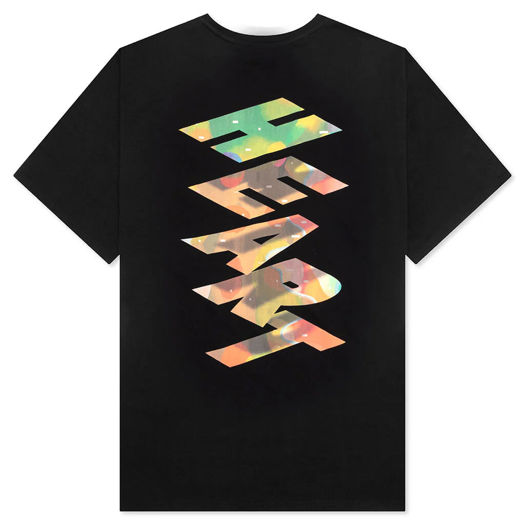 BB Heart S S Tee Black