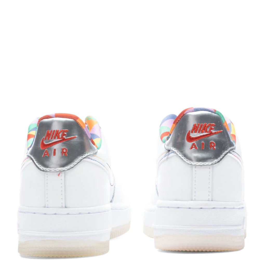 Air Force 1 LV8 GS White White Midnight Navy