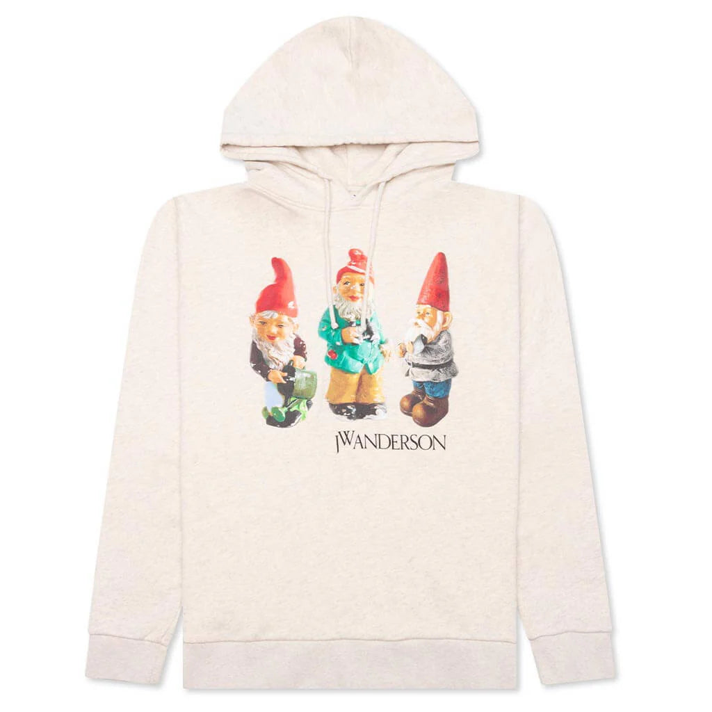 Gnome Trio Hoodie Oatmeal Melange