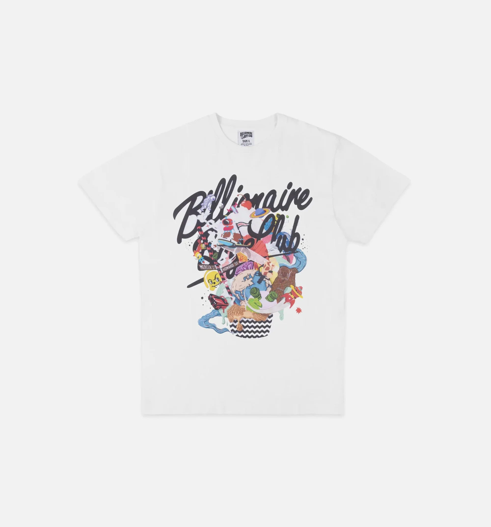 BB Epic Sundae Mens Short Sleeve Shirt White