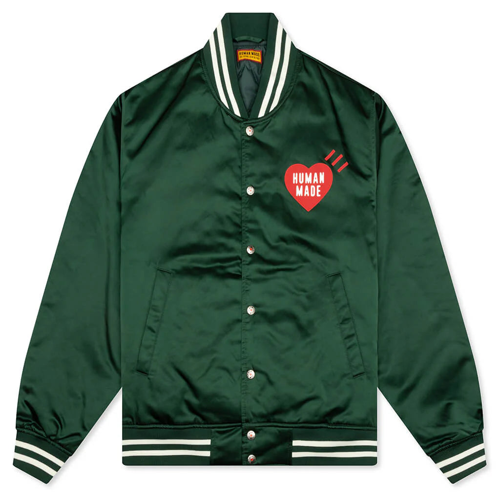 Nylon Stadium Jacket Green