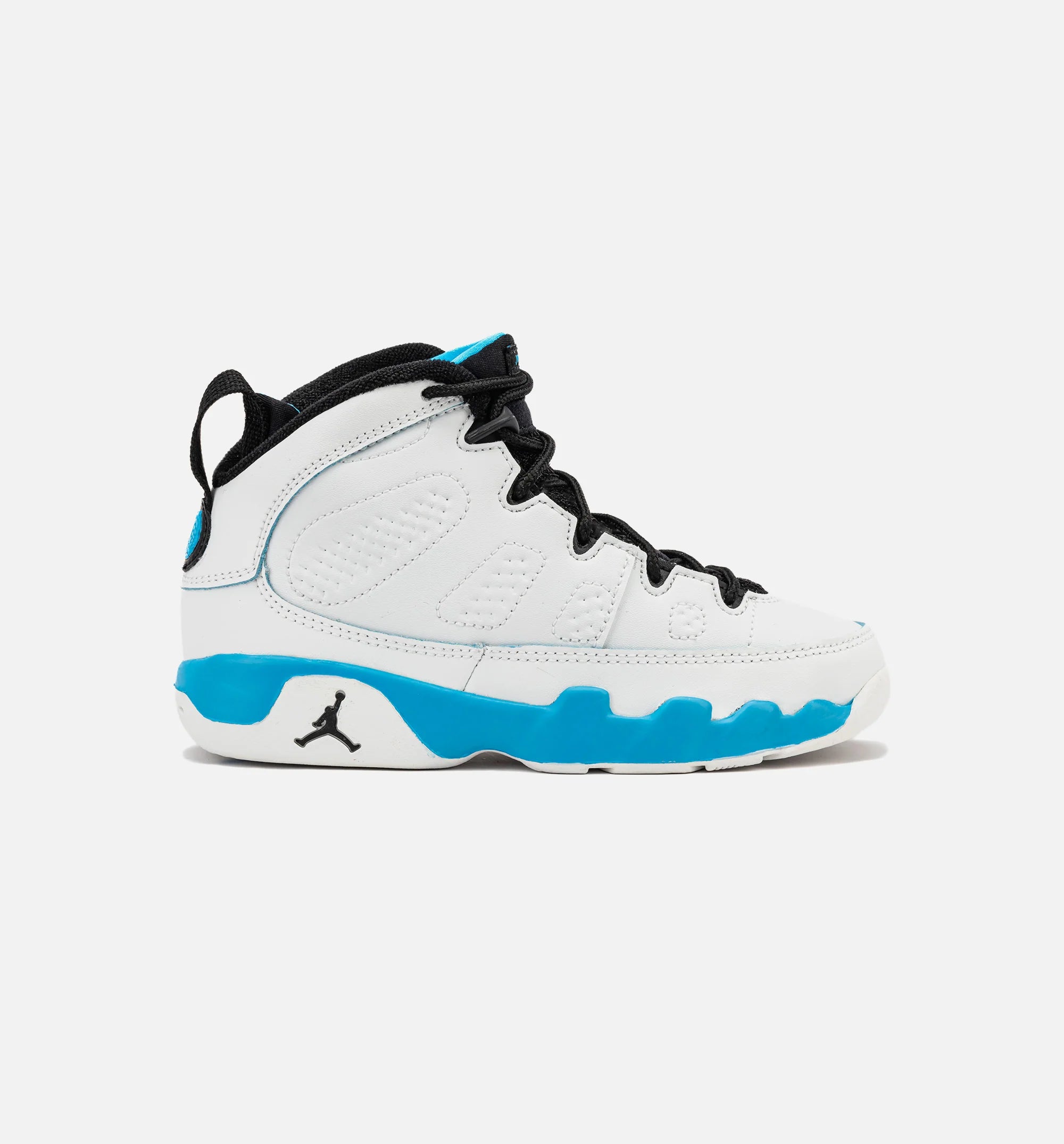 Air Jordan 9 Retro Powder Blue Preschool Lifestyle Shoe Summit White Black Powder Blue