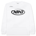 NH L S Tee 6 White