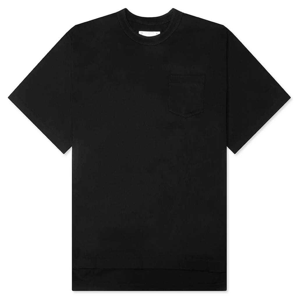 Cotton Jersey T Shirt Black