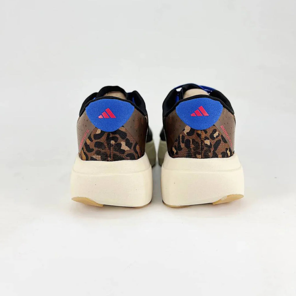 Adidas Adizero EVO SL Marrom Cinza Metálico Azul Lúcido