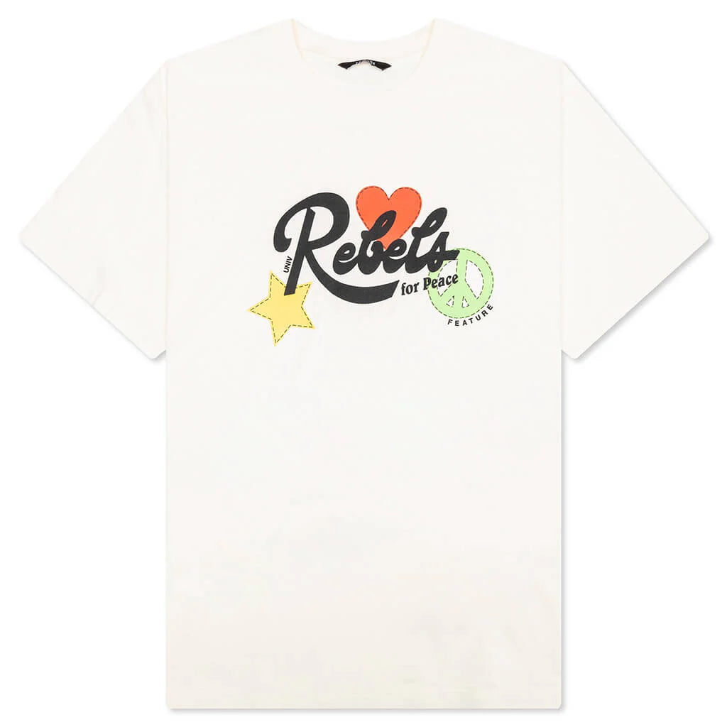 Feature x UNLV Rebel For Peace Tee Cannoli Cream