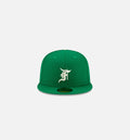 Fear of God Essentials 59FIFTY Fitted Hat Mens Hat Green