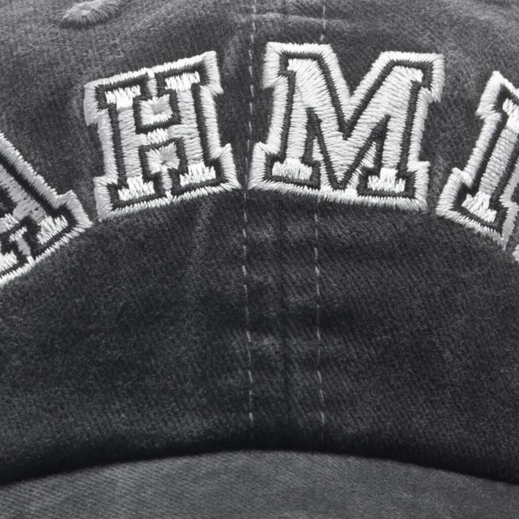 Nahmias Chenille Dad Cap Off Black