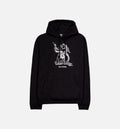 CTHDRL No Vows Core Fleece Hoody Black White