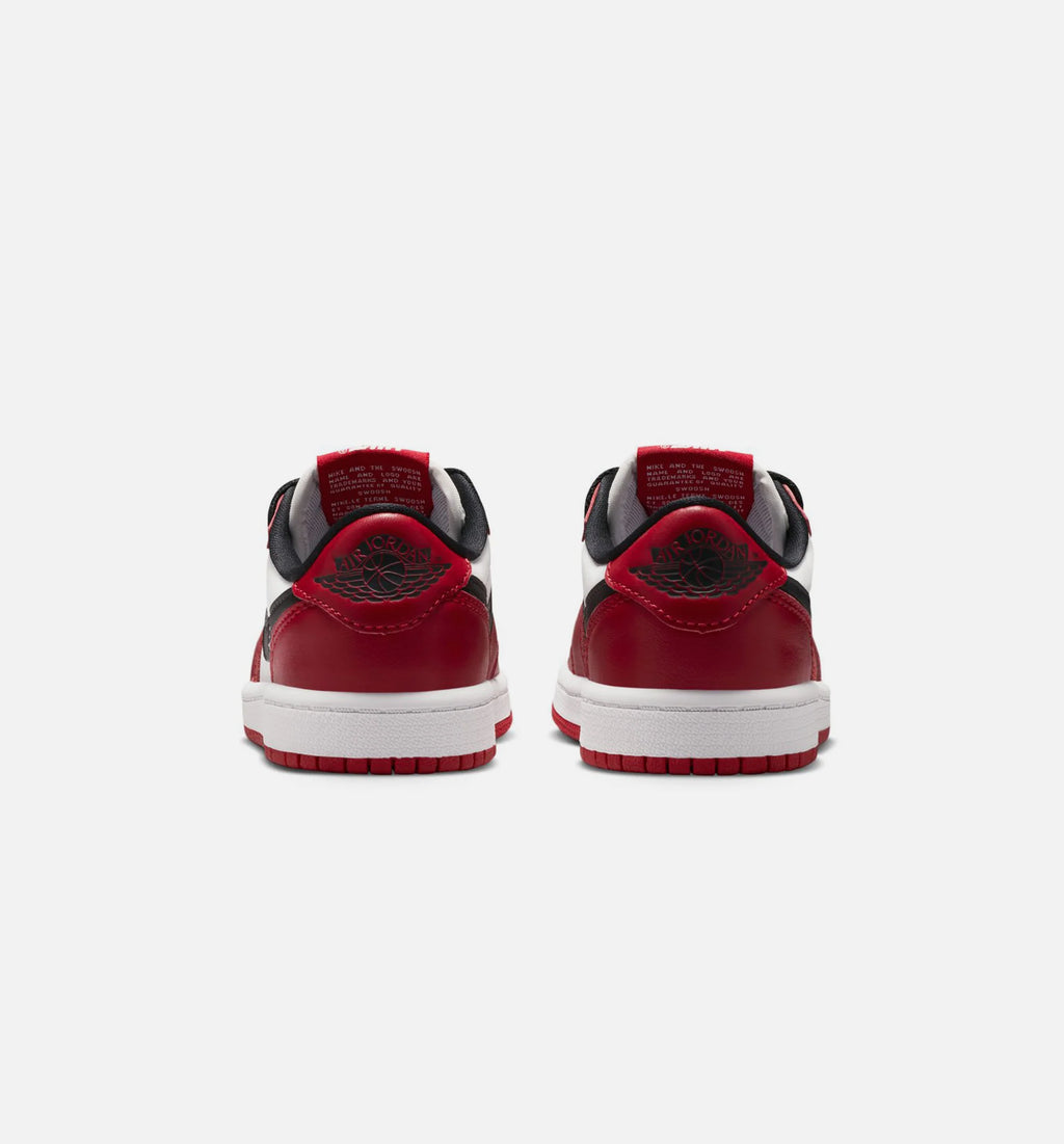 Air Jordan 1 Retro Low OG Chicago Preschool Lifestyle Shoe Varsity Red Black Summit White